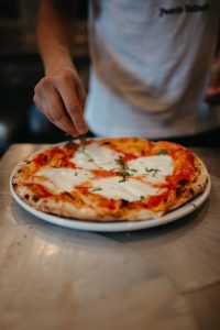 Une Pizza Petit-Déjeuner