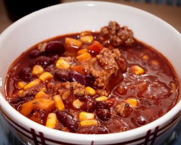 Chili au Crockpot pour le Camping