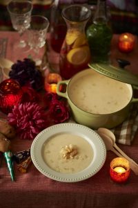 Soupe Crémeuse aux Champignons