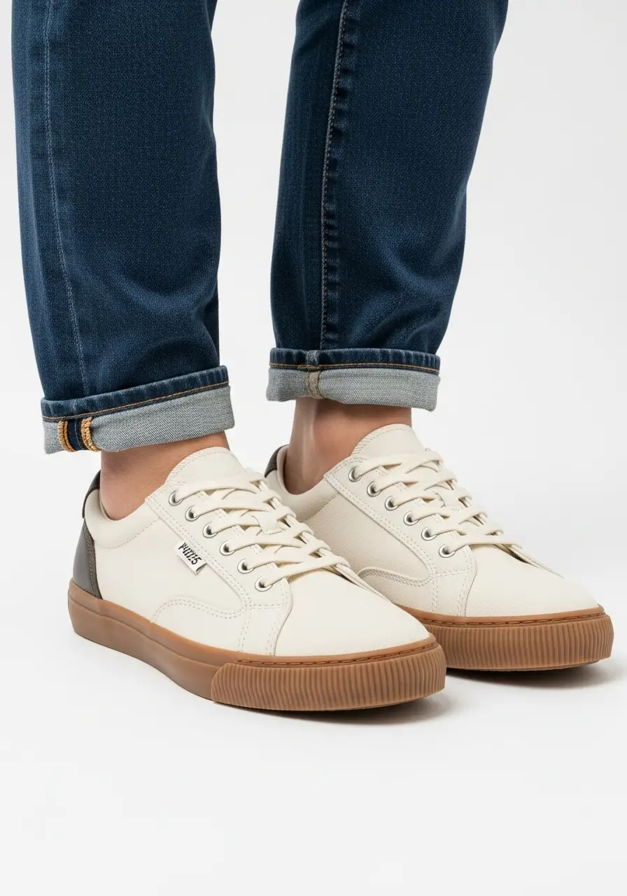 Elevated Canvas Sneakers
