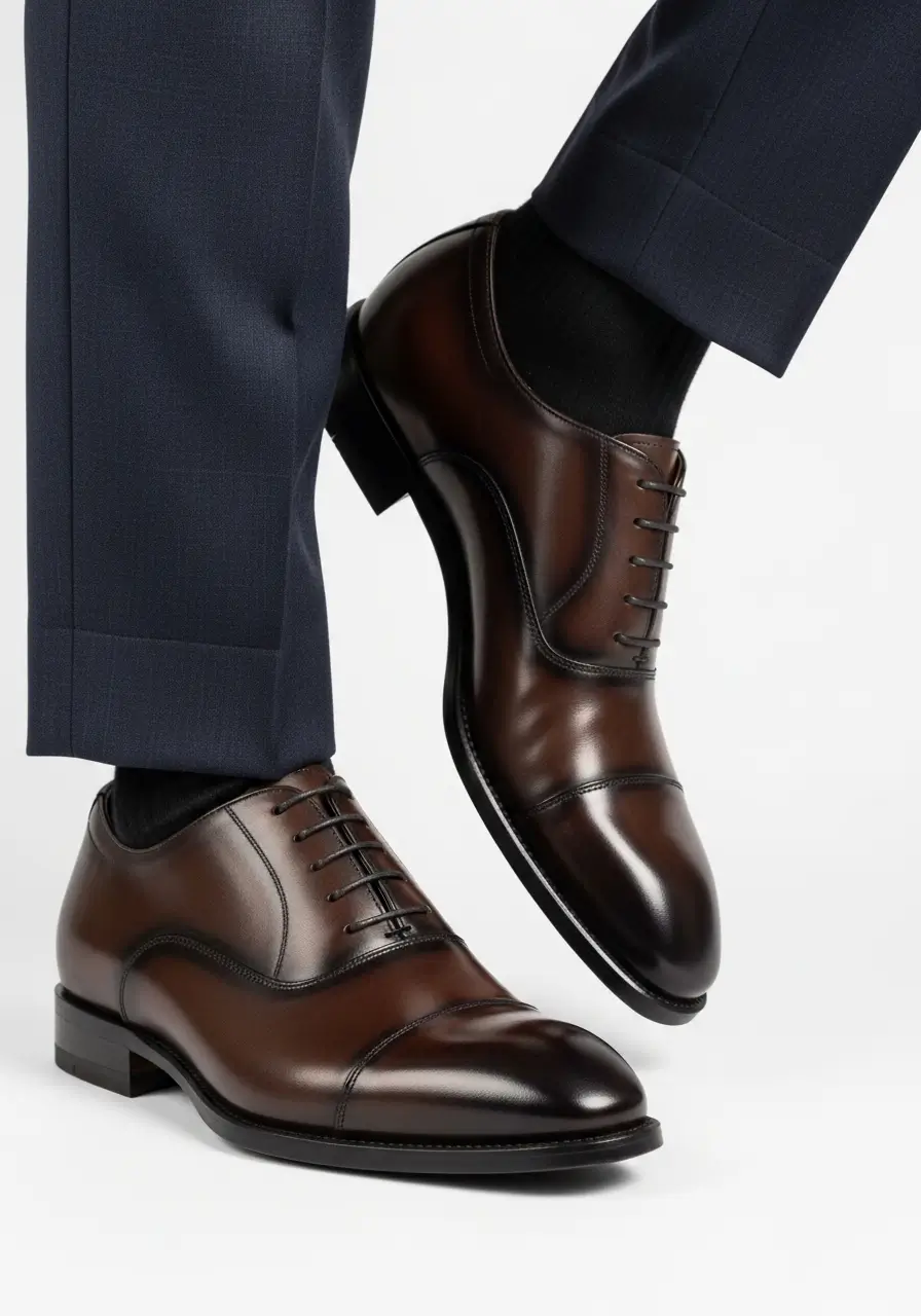 Minimalist Wholecut Oxfords