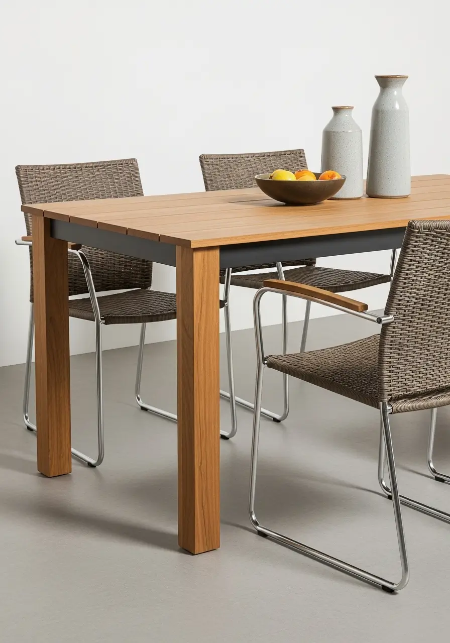 Mixed Material Dining Sets