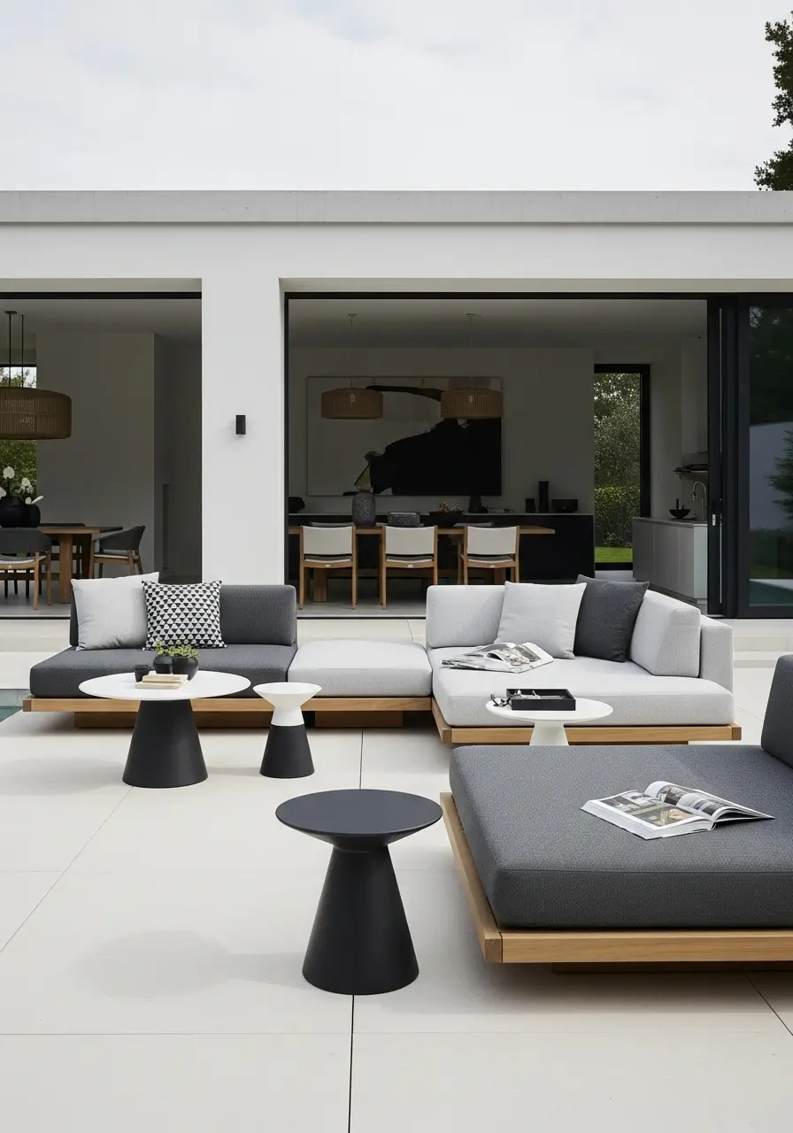 Modern Minimalist Approach- Outdoor Patio Furniture