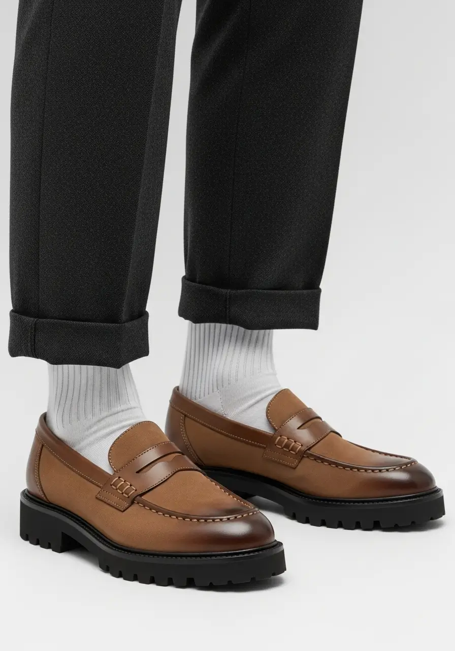 Modern Penny Loafers