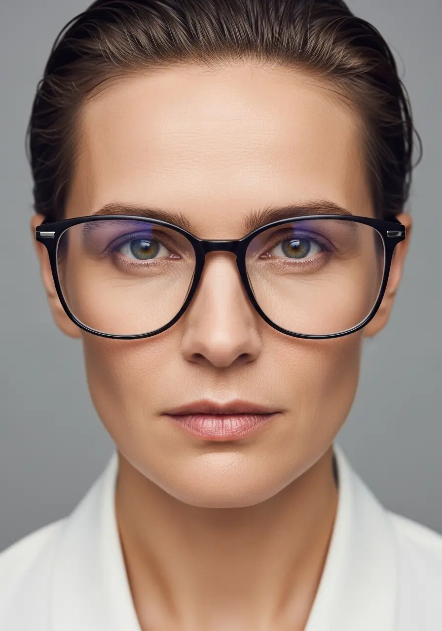 Oversized Rectangle Glasses