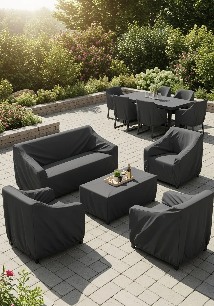 Patio Furniture Covers Outdoor Protection- Polyester
