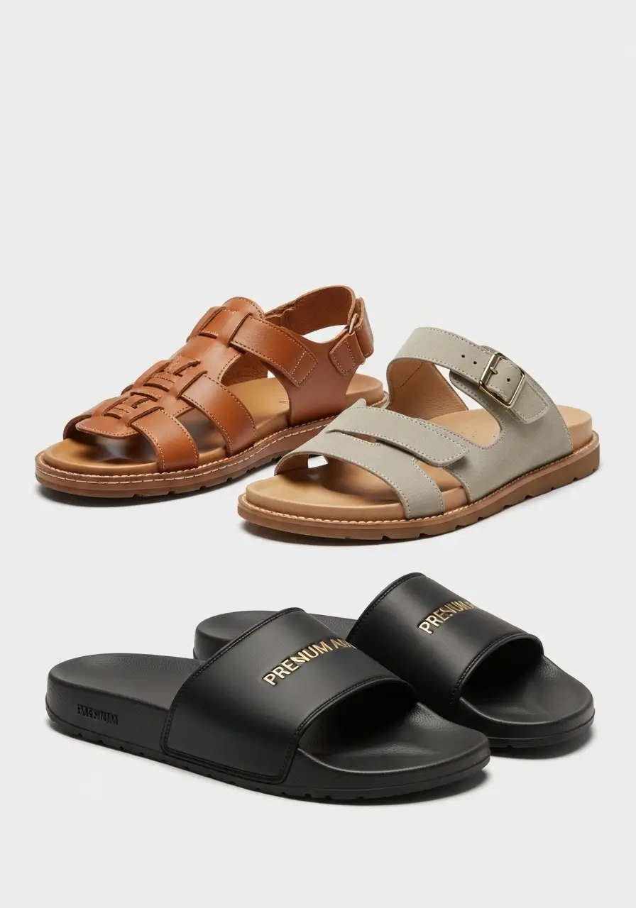 Premium Sandals and Slides