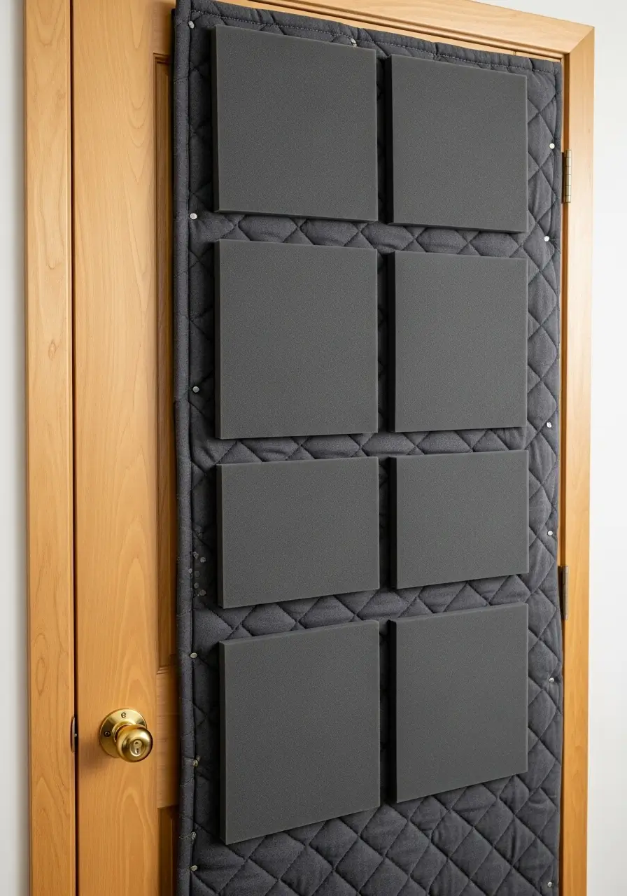 Add Mass with Acoustic Blankets or Panels