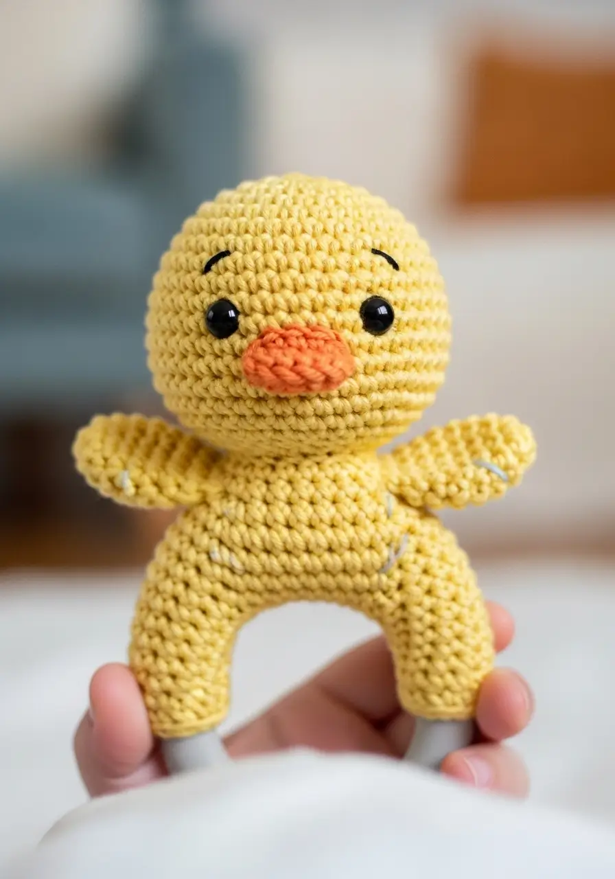 Amigurumi Rattle Toy