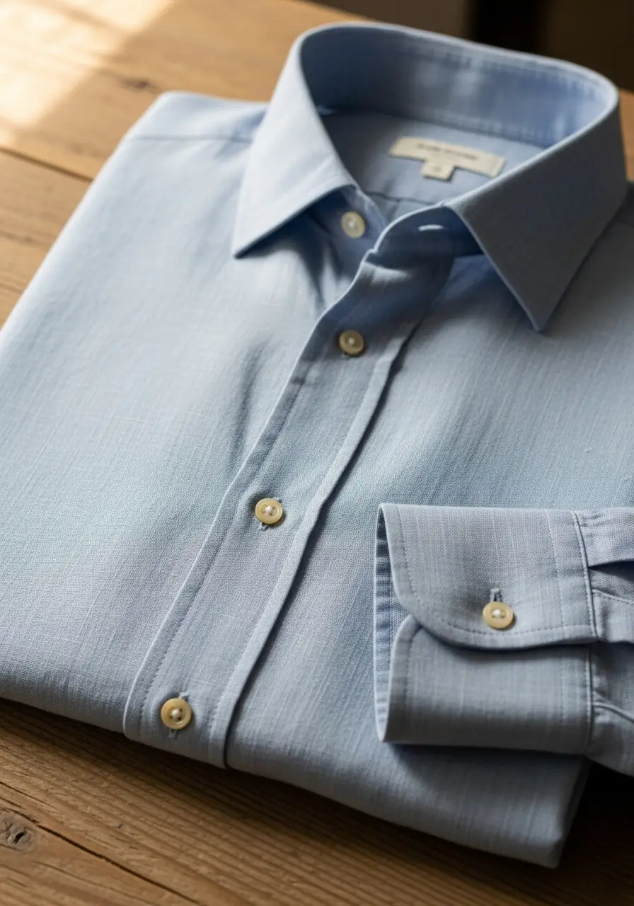 Clothing Linen Shirt- Plain Weave