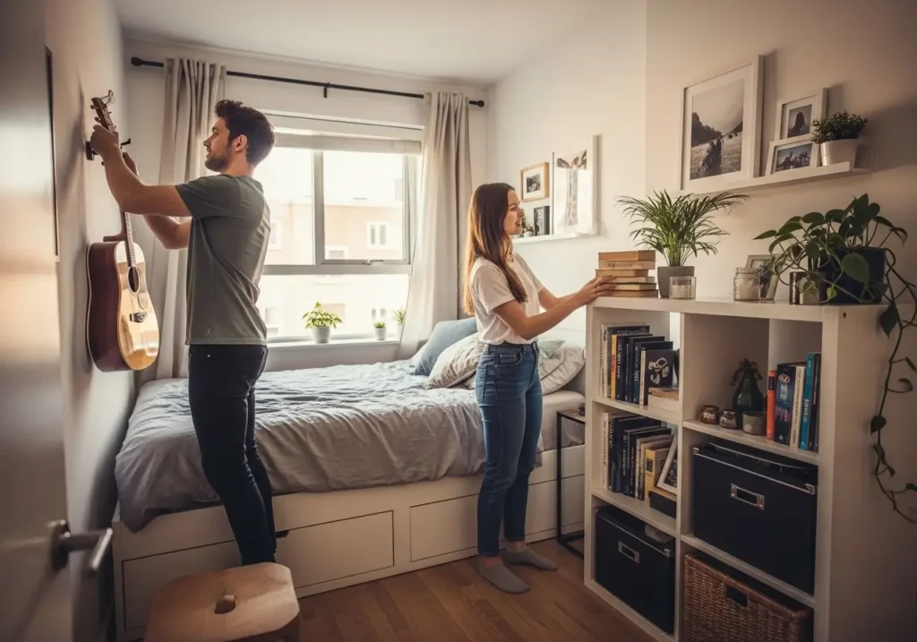 Couple Storage in One-Bedroom