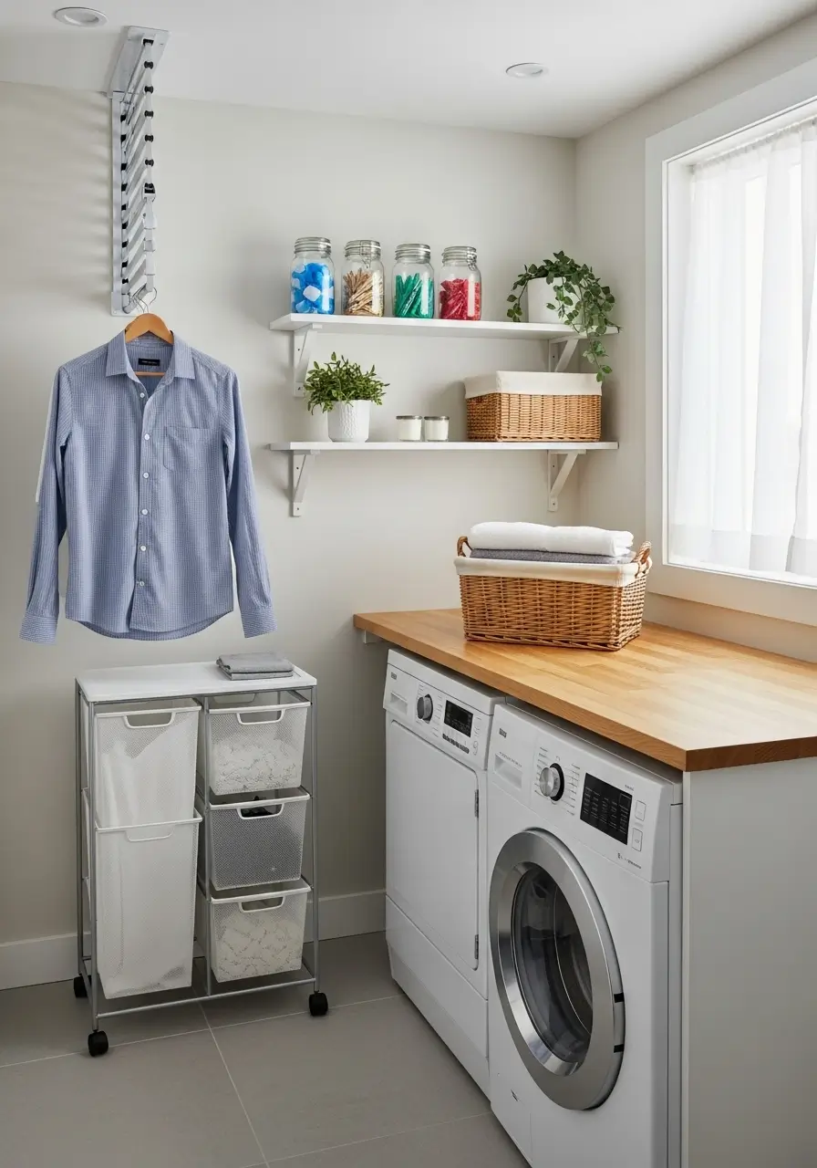 Creating a Functional Laundry Organization System