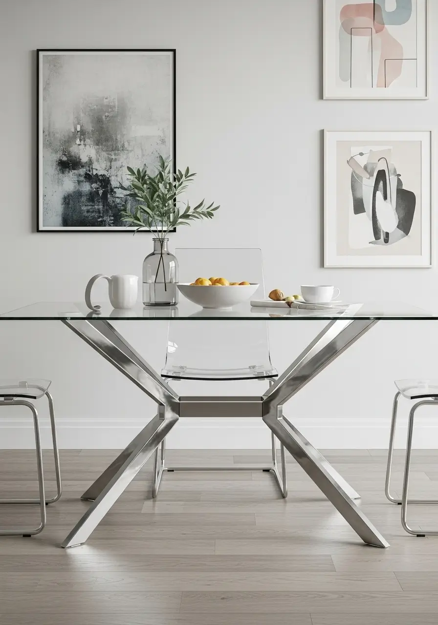 Glass and Metal (The Modern Minimalists)