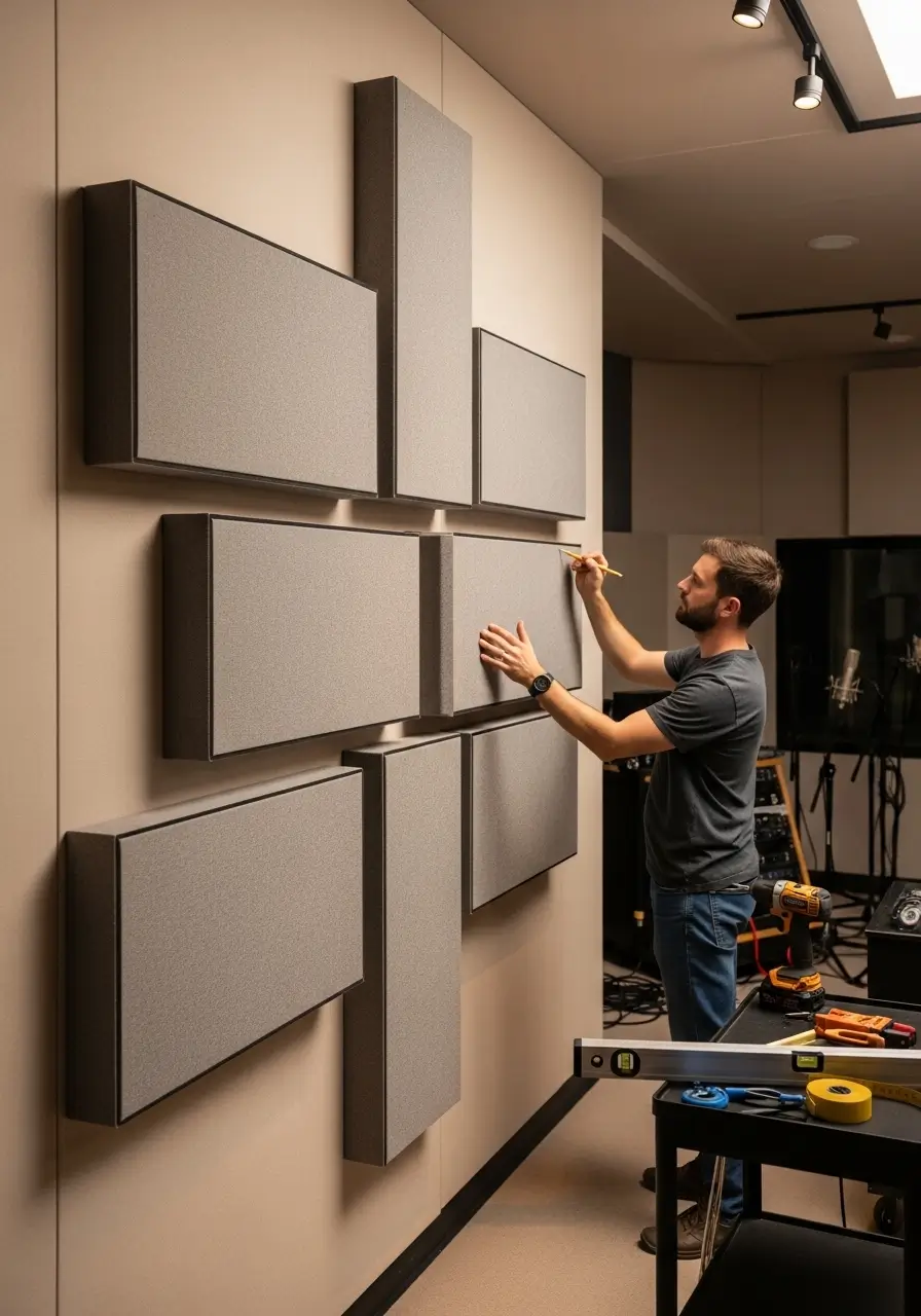 Install Acoustic Panels