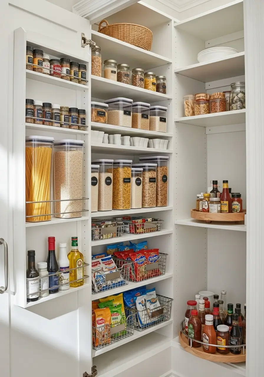 Maximizing Cabinet and Pantry Storage