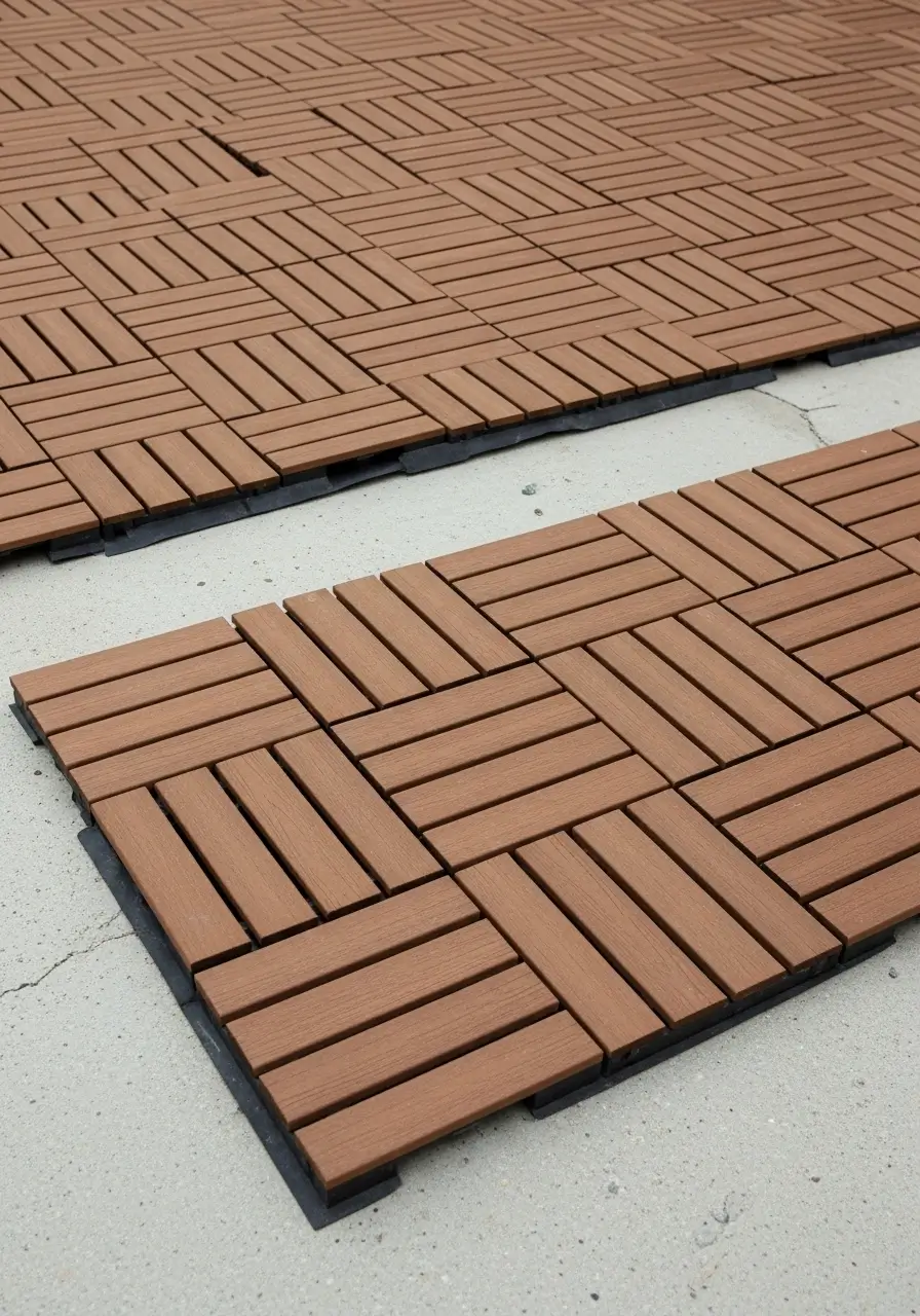 Removable Deck Tiles- A Hardscape Look