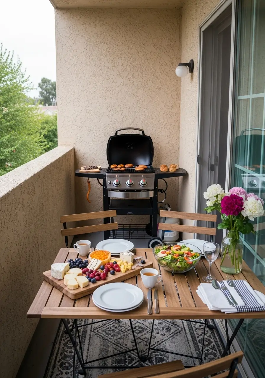 Renter-Safe Grilling and Cooking