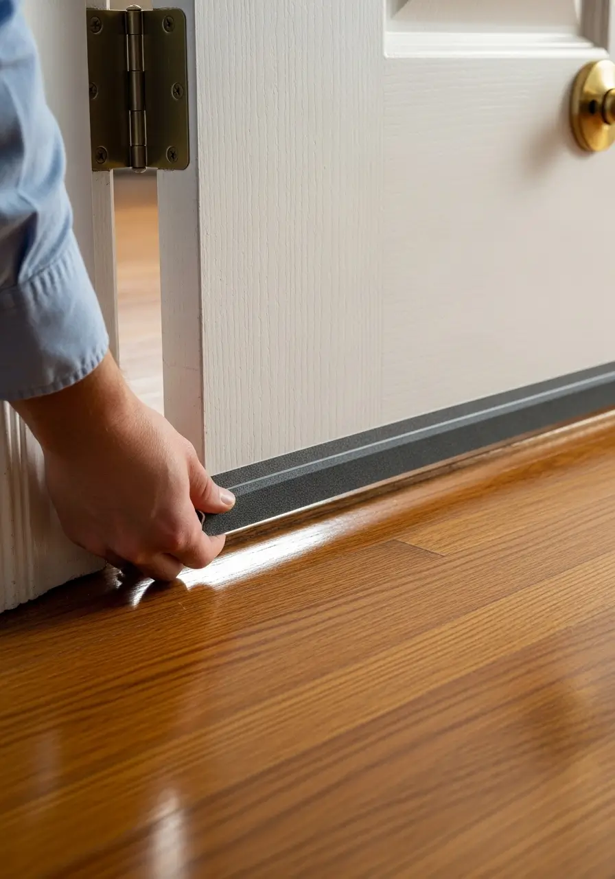 Seal the Gaps with Weatherstripping