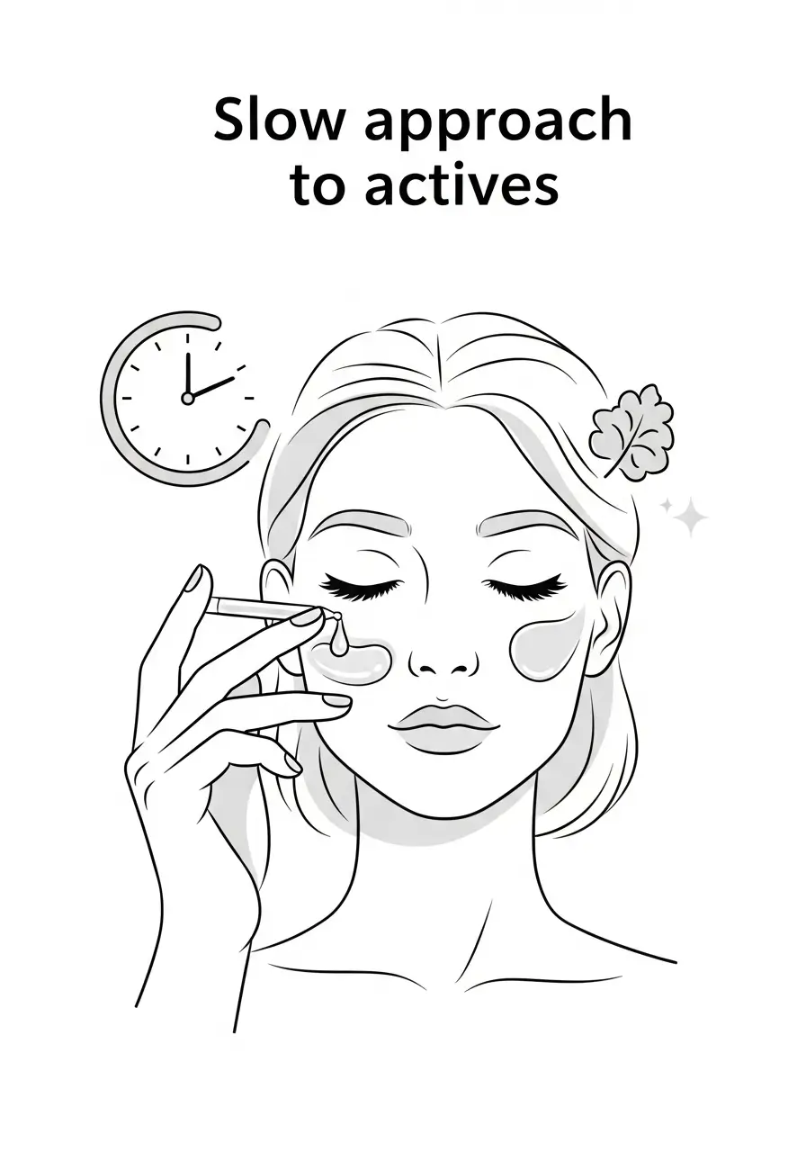 Slow approach to actives