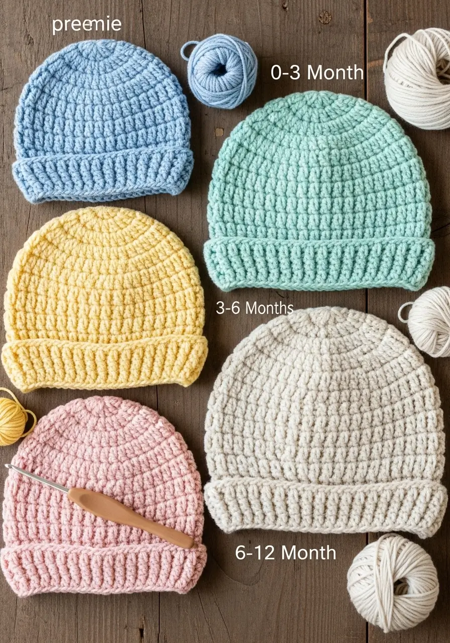 Soft Ribbed Baby Beanie