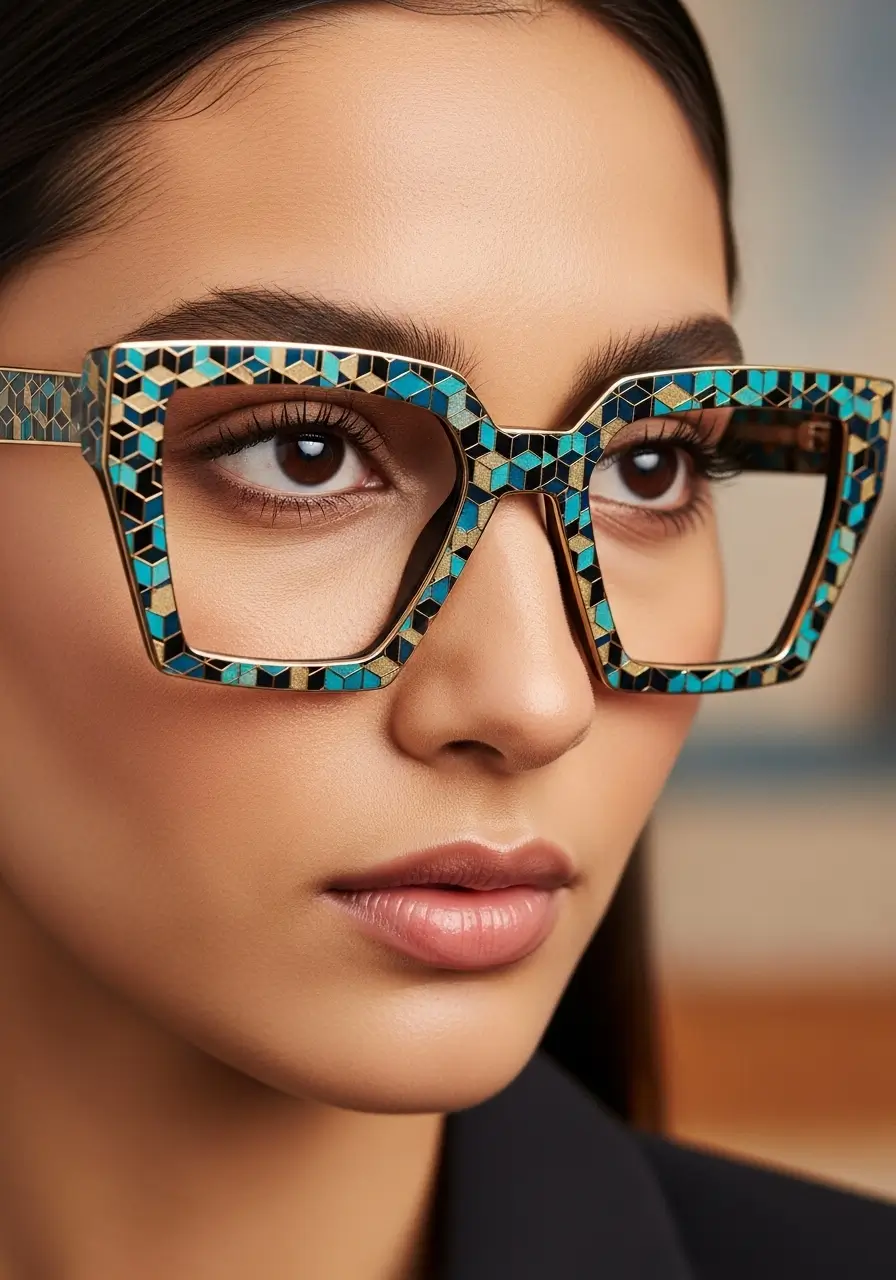 The Geometric Patterned Frame