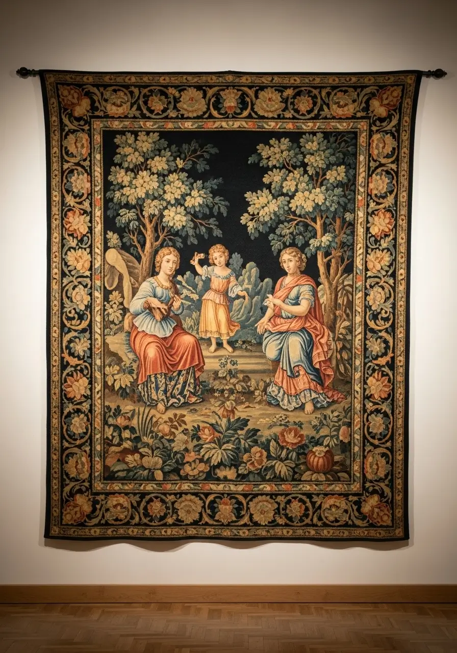 Use Thick Tapestries and Wall Hangings